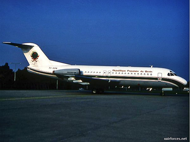 Beninese Air Force Fokker F.28-4000 Fellowship